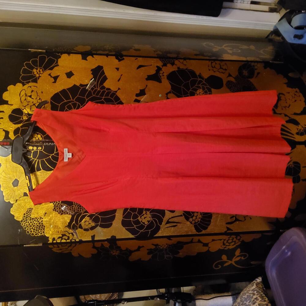 XL Orange Peach Dress